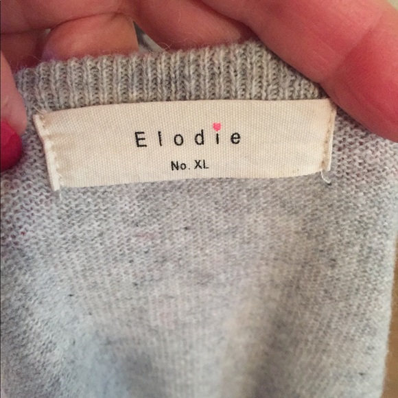 Light grey long cardigan with pockets - Picture 6 of 6